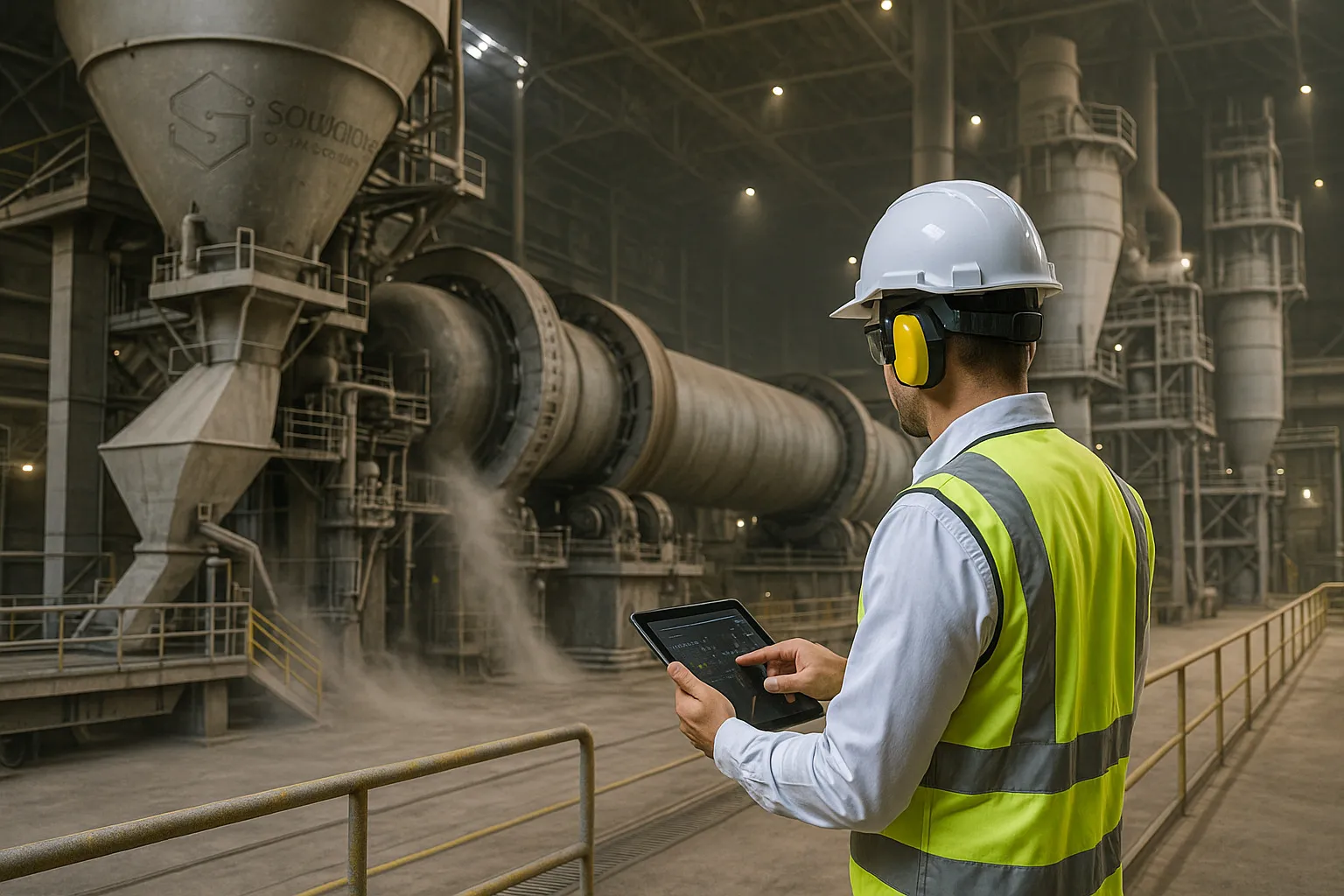 Equipo de ingenieros trabajando en un proyecto de SGS Soluciones