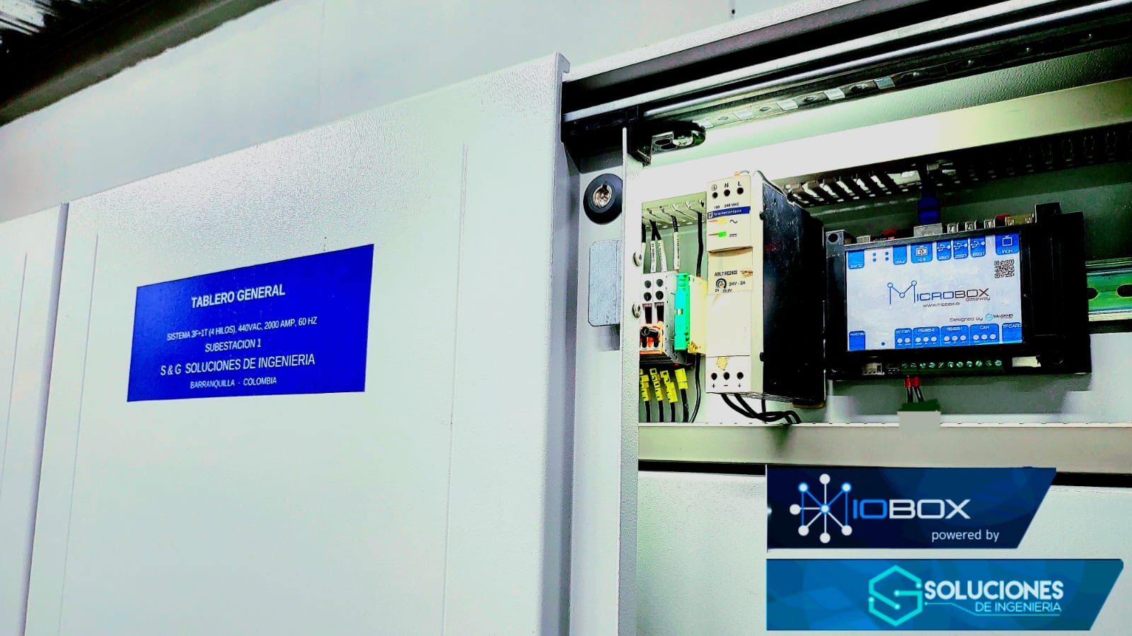 Renovación de Subestación 1 con Gestión Energética MIOBOX